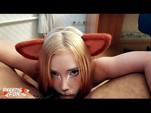 ❤️ Kitsune glutas dikon kaj kumas en ŝia buŝo ❌ Hejmfarita porno ĉe eo.watchhentai.ru ❌
